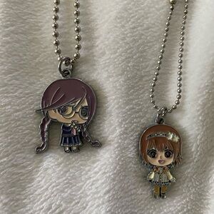 Anime girl necklace bundle